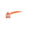 C2G ® 27812 7' RJ-45 Male/Male Cat6 Snagless Unshielded Ethernet Network Patch Cable, Orange