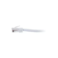 C2G 4232 1' RJ-45 Male/Male Cat6 Non-Booted Unshielded Ethernet Network Patch Cable, White