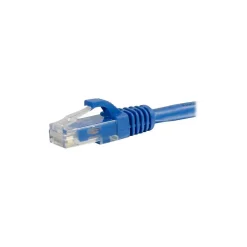 C2G 3978 12' RJ-45 Male/Male Cat6 Snagless Unshielded Ethernet Network Patch Cable, Blue
