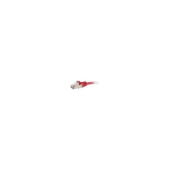 C2G 844 3' RJ-45 Male/Male Cat6 Snagless Shielded Ethernet Network Patch Cable, Red