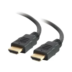 C2G 2' HDMI Ethernet Cable, 30 AWG, Black (50607)