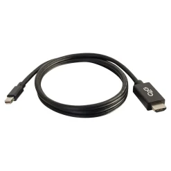 C2G 6' Mini DisplayPort to HDMI Audio/Video Monitor Cable, Black (54421)