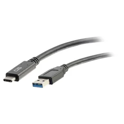 C2G 10' USB A to C Cable, Black (28833)