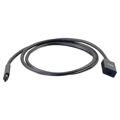 C2G 3' USB C Cable, Black (28658)