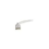 C2G 3ft Cat6 Snagless Unshielded Ethernet Network Patch Cable White Patch Cable 3 Ft White