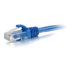 C2G 10ft Cat5e Snagless Unshielded (UTP) Network Patch Cable, Blue