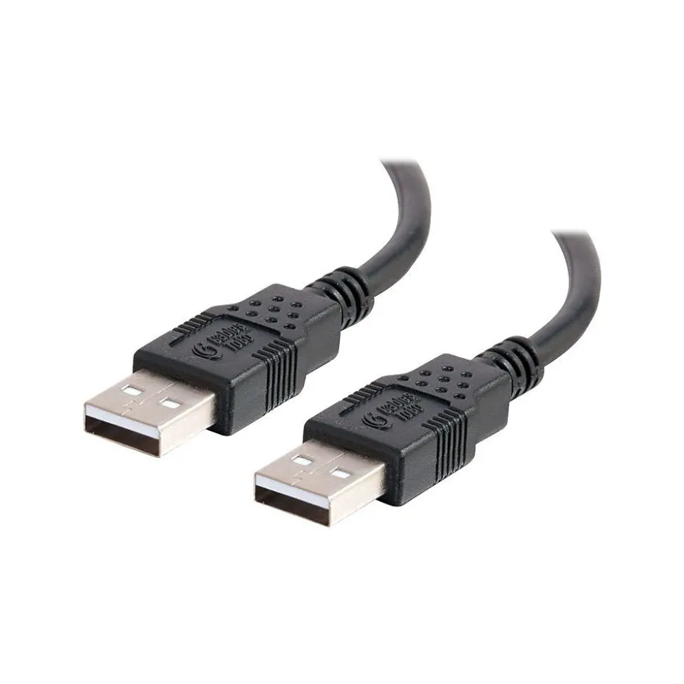 C2G 1m USB 2.0 A Male to A Male Cable - Black (3.2ft)