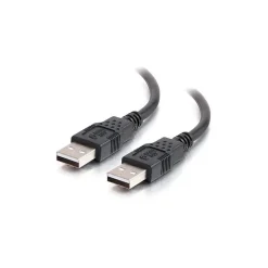 C2G 1m USB 2.0 A Male to A Male Cable - Black (3.2ft)