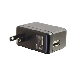 C2G USB Adapter for Most Smartphones, Black (22335)