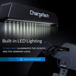 ChargeTech USB Charging Station for Most Smartphones, Black (CT-300061)