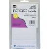 Charles Leonard File Folder Labels, White, 6 packs of 248 (CHL45235)