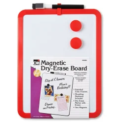Charles Leonard Magnetic Dry Erase Board, 8 1/2