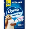 Charmin Ultra Soft Mega Toilet Paper, 2-Ply, White, 224 Sheets/Roll, 30 Rolls/Pack (01537)