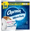 Charmin Ultra Soft Super Mega Toilet Paper, 2-Ply, White, 336 Sheets/Roll, 6 Rolls/Pack (08467)