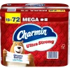 Charmin Ultra Strong Mega Toilet Paper, 2-ply, White, 220 Sheets/Roll, 18 Rolls/Case (01560/52084)
