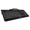 CHERRY KC 1000 SC Wired Keyboard, Black (JK-A0100EU-2)