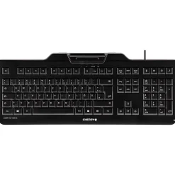 CHERRY KC 1000 SC Wired Keyboard, Black (JK-A0100EU-2)