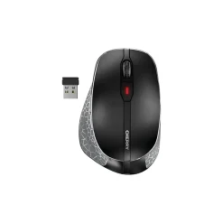 CHERRY MW 8C ERGO Wireless Optical 2.4 GHz Mouse, Black (JW-8600US)