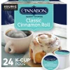 Cinnabon Classic Cinnamon Roll Coffee Keurig® K-Cup® Pods, Light Roast, 24/Box (6305)