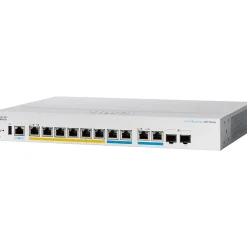 Cisco 350 CBS350-8MGP-2X-NA 10 Ports Gigabit Ethernet Rack Mountable Switch