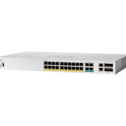 Cisco 350 CBS350-24MGP-4X-NA 26 Ports Gigabit Ethernet Rack Mountable Switch