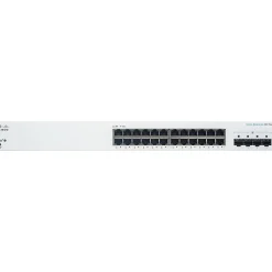 Cisco 220 24-Port Gigabit Ethernet Managed Switch, Silver (CBS22024T4GNA)