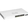 Cisco 220 24-Port Gigabit Ethernet Managed Switch, Silver (CBS22024P4GNA)