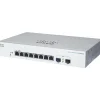 Cisco 220 8-Port Gigabit Ethernet Managed Switch, Silver (CBS2208FPE2GNA)
