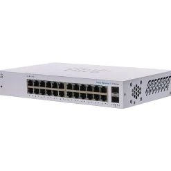 Cisco 110 24-Port Gigabit Ethernet Managed Switch, Silver (CBS11024TNA)