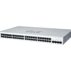 Cisco 220 48-Port Gigabit Ethernet Managed Switch, Silver (CBS22048P4XNA)