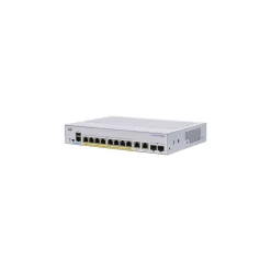 Cisco 250 8-Port Gigabit Ethernet Managed Switch, Silver (CBS2508PE2GNA)