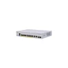 Cisco 250 8-Port Gigabit Ethernet Managed Switch, Silver (CBS2508FPE2GNA)