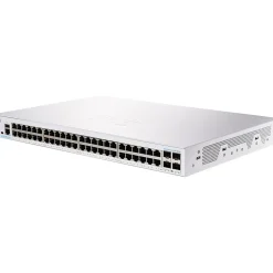 Cisco 250 52-Port Gigabit Ethernet Managed Switch, Silver (CBS25048T4XNA)