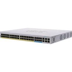 Cisco 350 48-Port Gigabit Ethernet Managed Switch, Silver (CBS35048NGP4XNA)