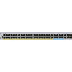Cisco 350 48-Port Gigabit Ethernet Managed Switch, Silver (CBS35048NGP4XNA)