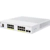Cisco 250 16-Port Gigabit Ethernet Managed Switch, Silver (CBS25016P2GNA)