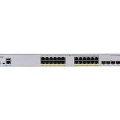 Cisco Business 350 Series 28-Port Gigabit Ethernet Managed Switch, Silver (CBS350-24FP-4X-NA)