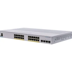 Cisco Business 350 Series 28-Port Gigabit Ethernet Managed Switch, White (CBS350-24P-4X-NA)