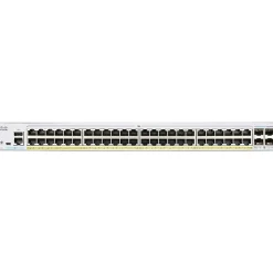 Cisco Business 350 Series 52-Port Gigabit Ethernet Managed Switch, White (CBS350-48P-4X-NA)