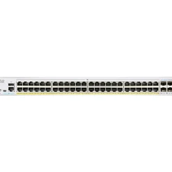Cisco Business 350 Series 52-Port Gigabit Ethernet Managed Switch, Silver (CBS350-48P-4G-NA)