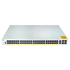 Cisco Catalyst 1000 Series 48-Port Gigabit Ethernet Managed Switch, 10/100/1000 Mbps (C1000-48P-4G-L)
