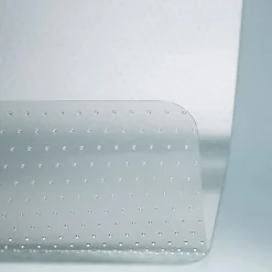 Cleated Carpet Chair Mat, 46" x 60'', Medium-Pile, Clear (UNV56808)