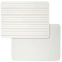 CLI 2-Sided Magnetic Plastic Mobile Dry-Erase Whiteboard, 9" x 12", 3/Pack (CHL35135-3)