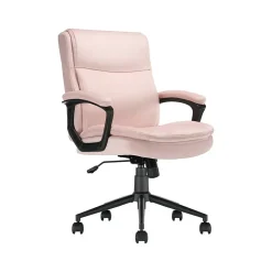 Click365 Transform 2.0 Ergonomic Fabric Swivel Desk Chair, Pink (CCHR10007E)