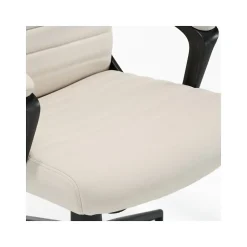 Click365 Transform 3.0 Ergonomic Vegan Leather Swivel Desk Chair, White (CCHR10008C)