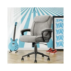 Click365 Transform 1.0 Ergonomic Fabric Swivel Desk Chair, Gray (CCHR10001C)