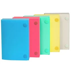 C-Line® 3" x 5" Index Card Case, Assorted Colors, Pack of 24 (CLI58335-24)