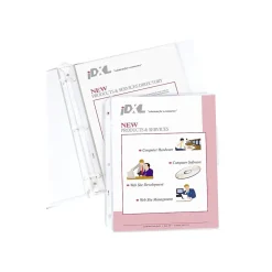 C-Line Heavyweight Polypropylene/PP Sheet Protectors, Heavyweight, Clear, 100/Box (62033)