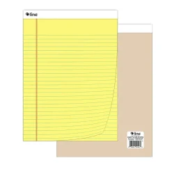 C-Line Notepad, Wide Ruled, Yellow, 12 Pads/Bundle (CLI25106-12)