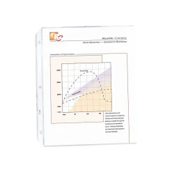C-Line Standard Weight Sheet Protector, Non Glare, 11" x 8-1/2", Clear, 100/Box (62048)